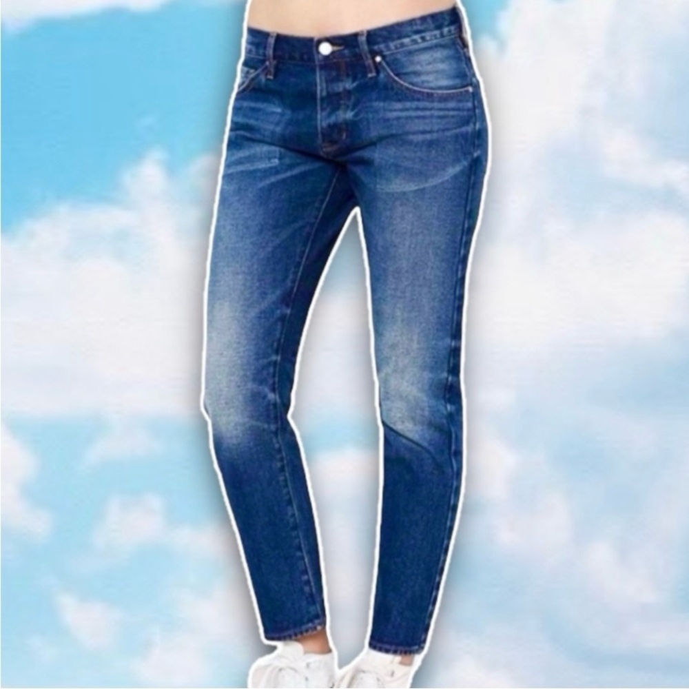 ❤️ PACSUN Mid Rise Girlfriend Ankle Jeans Gigi Wash Y2K Cali Skater Emo Beach